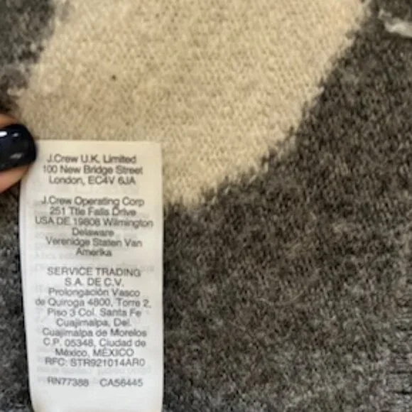 Madewell Heart Balloon-Sleeve Sweater - Medium - Picture 7 of 8